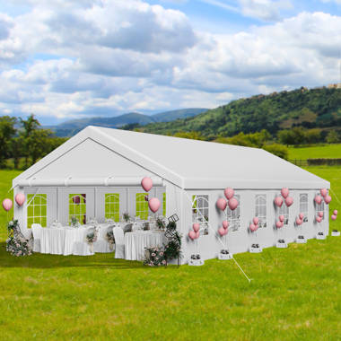 White hotsell outdoor tent